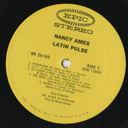 Nancy Ames / ナンシー・エイムズ / Latin Pulse (BN26189)