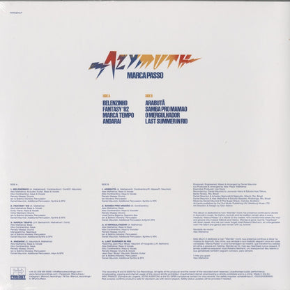 Azymuth – Marca Passo (FARO251LP) LP 2025 UK Far Out Recordings｜新品LP back