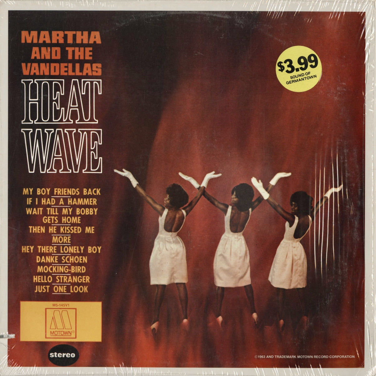 Martha & The Vandellas - Heat Wave (M5-145V1) 1981 US Motown｜中古LP