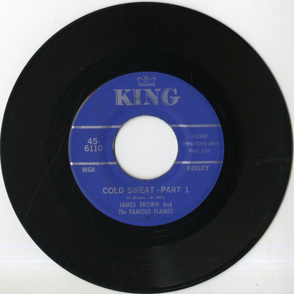 James Brown / ジェイムス・ブラウン / Cold Sweat (part1&2) -7 (45-6110)