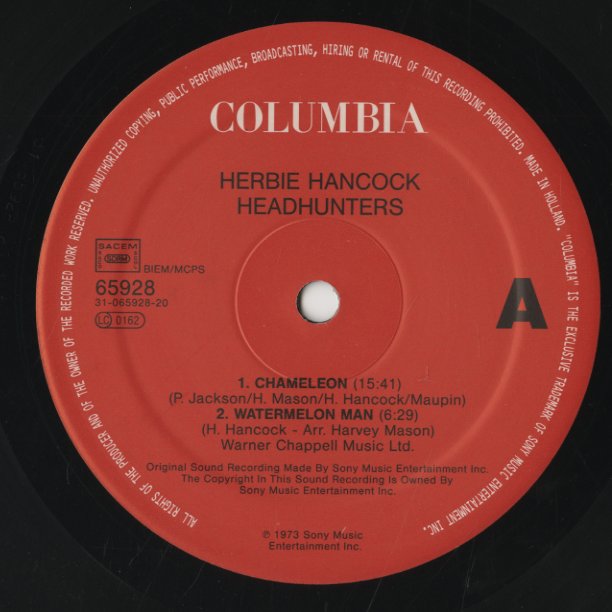 Herbie Hancock / ハービー・ハンコック / Head Hunters (65928) EU Pressing