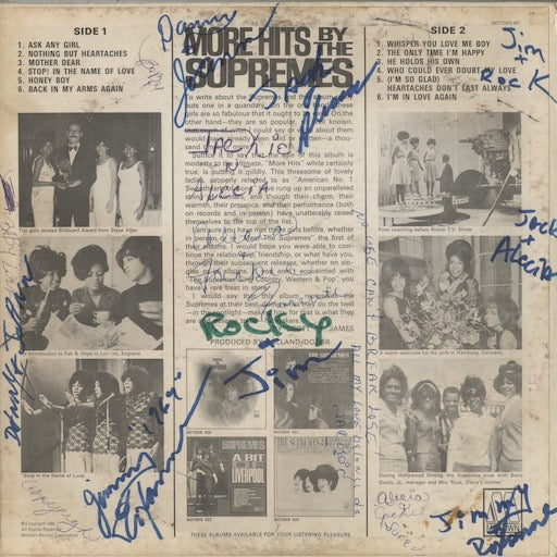 The Supremes - More Hits By The Supremes (627) 1965 US Motown｜中古LP