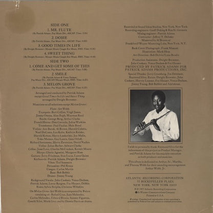 Art Webb - Mr. Flute (SD 18212) LP 1977 US Atlantic｜中古LP