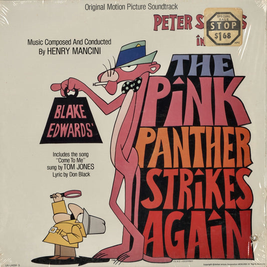 Henry Mancini - The Pink Panther Strikes Again - OST (UA-LA694-G) 1976 US United Artists｜中古LP