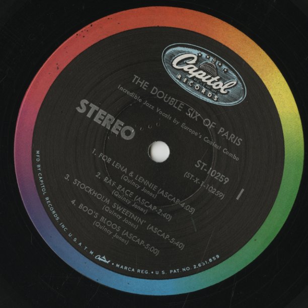 The Double Six Of Paris / ダブル・シックス・オブ・パリ / Incredible Jazz Vocals By Europe's Coolest Combo (ST10259)