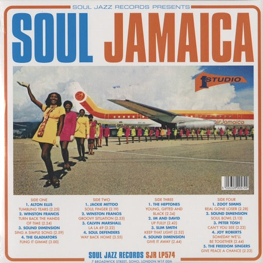 V.A. - Soul Jamaica (SJR LP574) 2025 UK Soul Jazz Records｜新品LP back