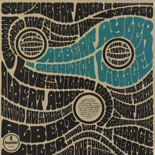 Albert Ayler - Albert Ayler In Greenwich Village (AS-9155) 1971 US Impulse｜中古LP