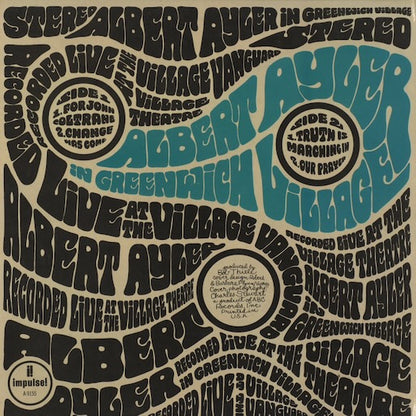 Albert Ayler - Albert Ayler In Greenwich Village (AS-9155) 1971 US Impulse｜中古LP