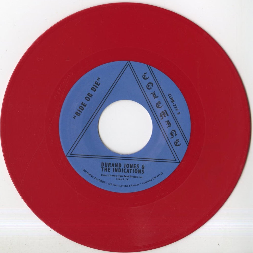 Durand Jones & The Indications - Ride Or Die (CLMN-222) US Colemine｜新品7"
