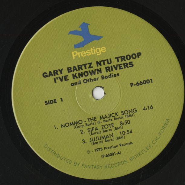 Gary Bartz / ゲイリー・バーツ / I've Known Rivers And Other Bodies (P-66001)