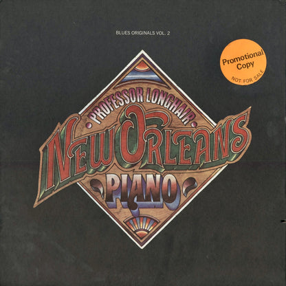 Professor Longhair - New Orleans Piano (SD 7225) 1972 US Atlantic｜中古LP