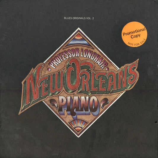 Professor Longhair - New Orleans Piano (SD 7225) 1972 US Atlantic｜中古LP