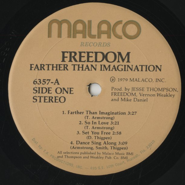 Freedom / フリーダム / Farther Than Imagination (6357)