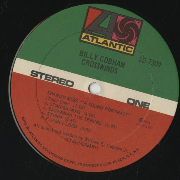 Billy Cobham / ビリー・コブハム / Crosswinds (P-8449A)