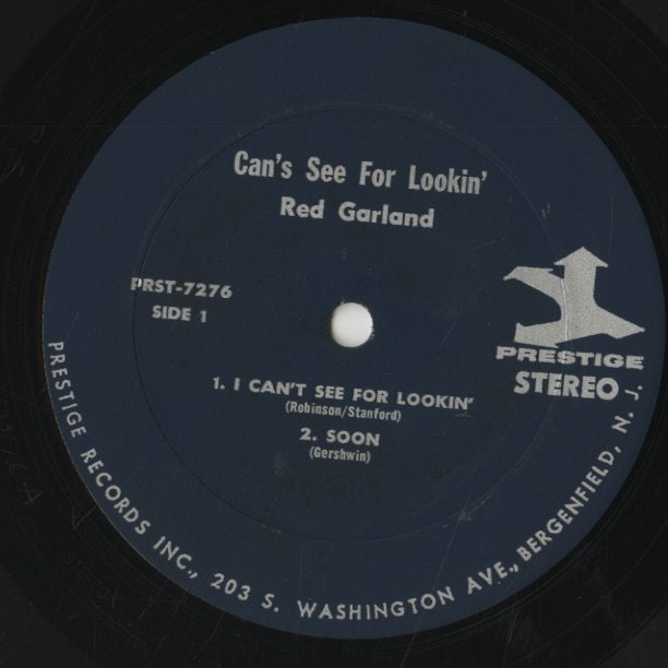 Red Garland / レッド・ガーランド / Can't See For Lookin' (PRST-7276)