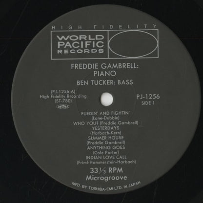 Freddie Gambrell / フレディー・ギャンブレル / Freddie Gambrell With Ben Tucker "Bass" (PJ-1256)