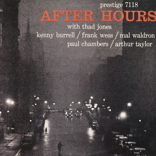 Thad Jones / Kenny Burrell / Frank Wess / Mal Waldron / Paul Chambers / Arthur Taylor - After Hours (PR7118) 1996 US Prestige - Fantasy｜中古LP