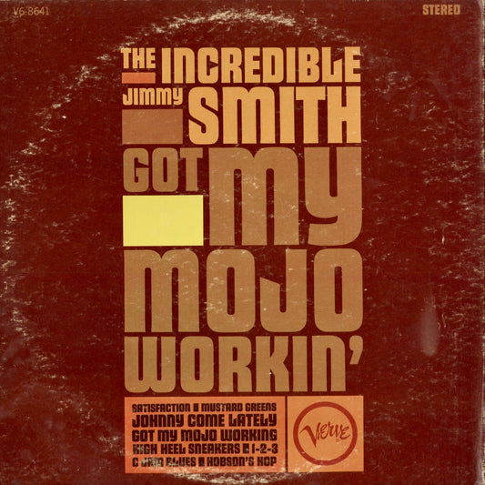 Jimmy Smith - Got My Mojo Workin' (V6-8641) 1966 US Verve｜中古LP