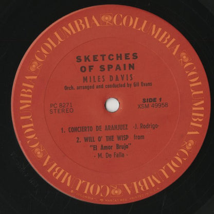 Miles Davis / マイルス・デイヴィス / Sketches Of Spain (PC8271)