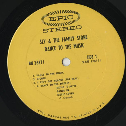 Sly And The Family Stone / スライ＆ザ・ファミリー・ストーン / Dance To The Music (BN26371)