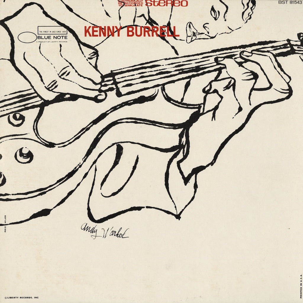 Kenny Burrell / ケニー・バレル / Kenny Burrell (1956) (BST81543) US Blue Note - UA Blue Lbl.