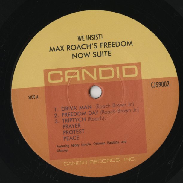 Max Roach / マックス・ローチ / We Insist! -180g (CJS9002)