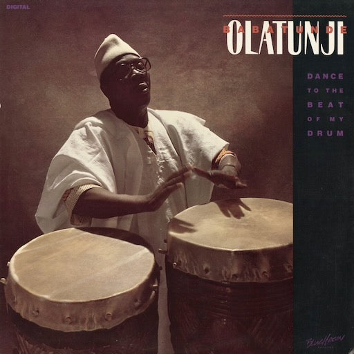 Babatunde Olatunji - Dance To The Beat Of My Drum (BLU 706) LP 1986 US Blue Heron｜中古LP
