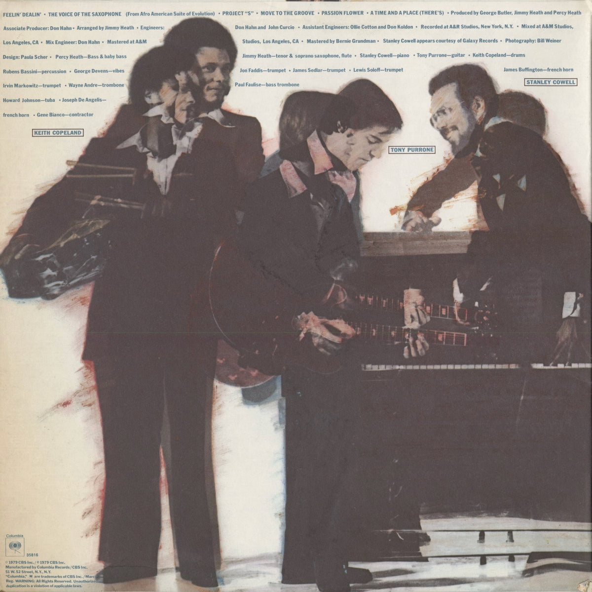 Heath Brothers – In Motion (JC 35816) 1979 US Columbia｜中古LP