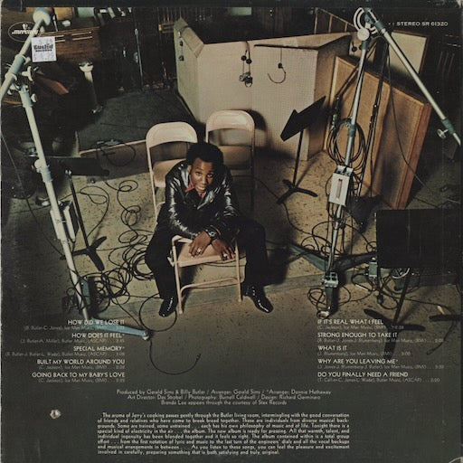 Jerry Butler - Sings Assorted Sounds (SR 61320) 1971 US Mercury｜中古LP