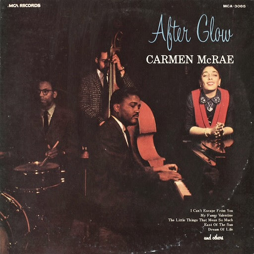 Carmen McRae - After Glow (MCA-3085) 1973 JPN Decca｜中古LP