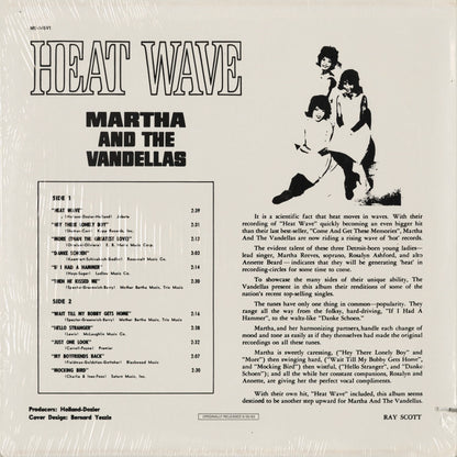 Martha & The Vandellas - Heat Wave (M5-145V1) 1981 US Motown｜中古LP