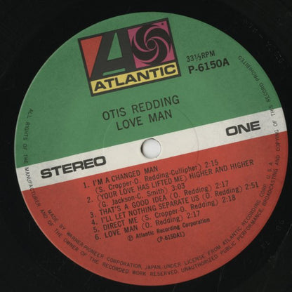 Otis Redding / オーティス・レディング / Love Man (P-6150A)