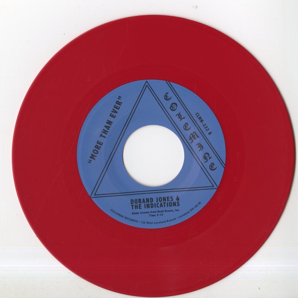 Durand Jones & The Indications - Ride Or Die (CLMN-222) US Colemine｜新品7"