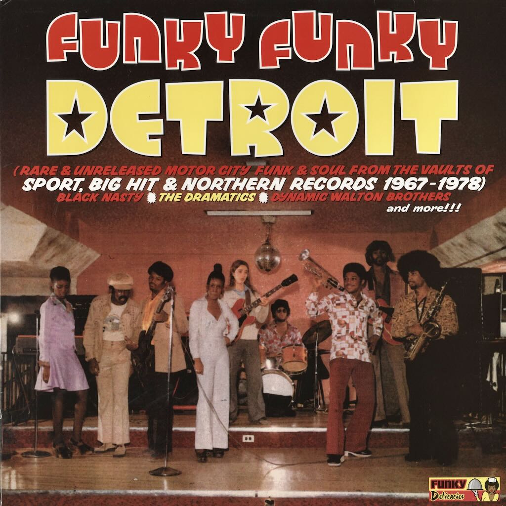 V.A. - Funky Funky Detroit (DEL LP 0058) Funky Delicacies