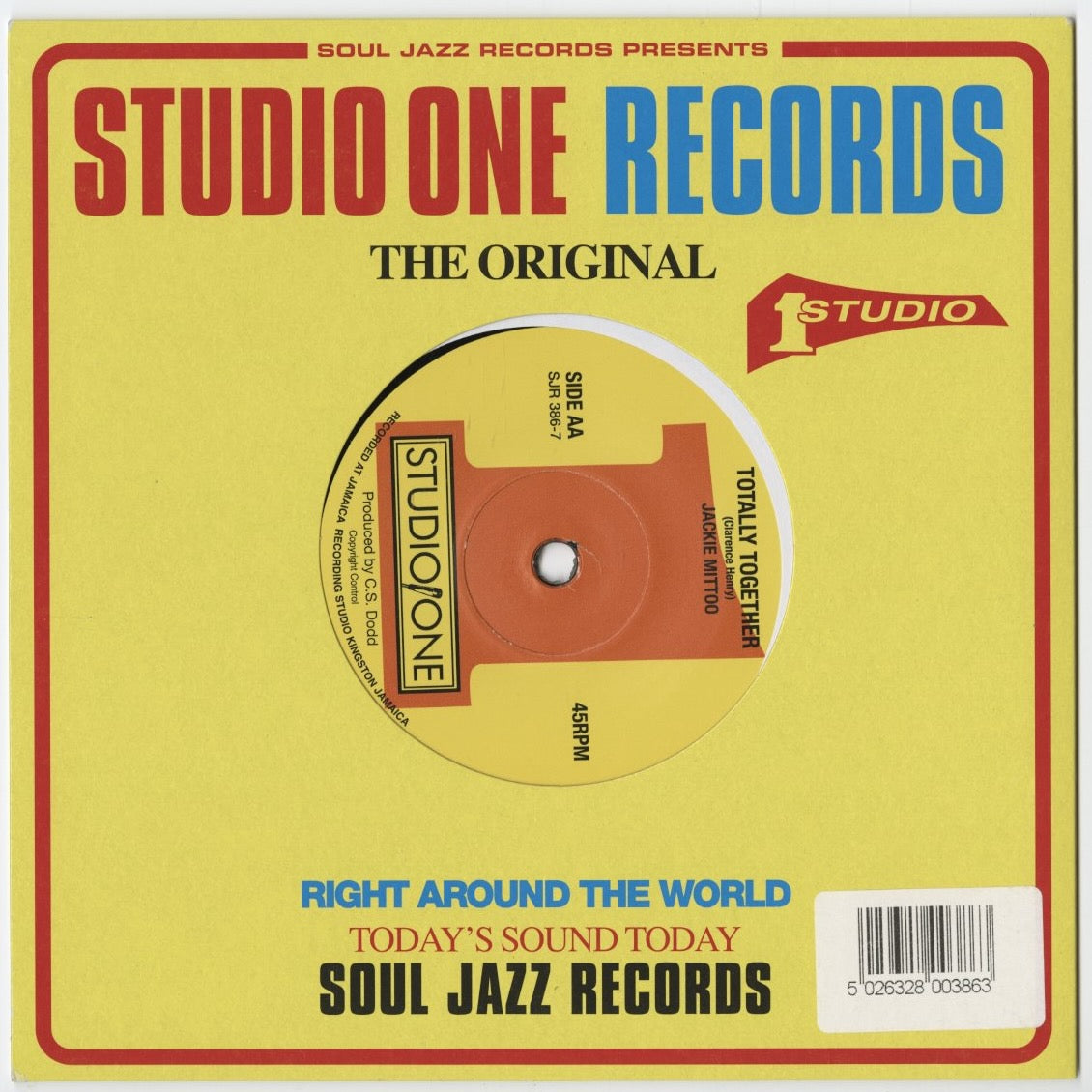 Jackie Mittoo - Totally Mad (SJR-386-7) UK Soul Jazz Records｜新品7inch totally together