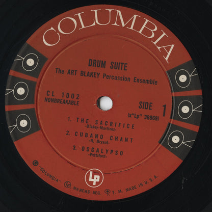 Art Blakey & The Jazz Messengers - Drum Suite (CL 1002) LP 1957 US Columbia｜中古LP