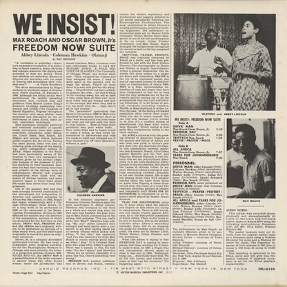 Max Roach - We Insist! (SMJ-6169) 1977 JPN Candid｜中古LP