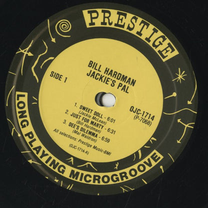 Bill Hardman / ビル・ハードマン / Jackie's Pal (OJC1714)