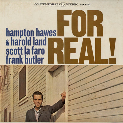 Hampton Hawes / ハンプトン・ホース / For Real! (LAX3018)