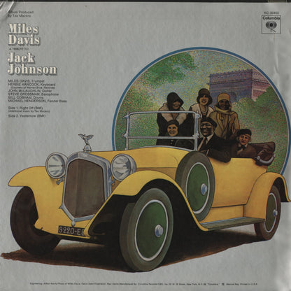 Miles Davis - A Tribute To Jack Johnson (KC 30455) 1971 US Columbia｜中古LP