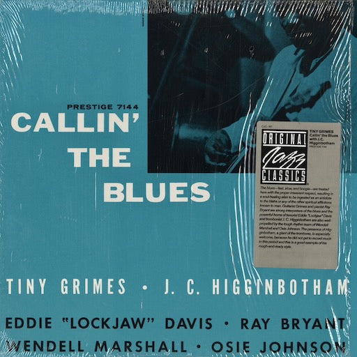 Tiny Grimes With J.C. Higginbotham – Callin' The Blues (OJC-191) LP 1985 US Prestige/OJC｜中古LP