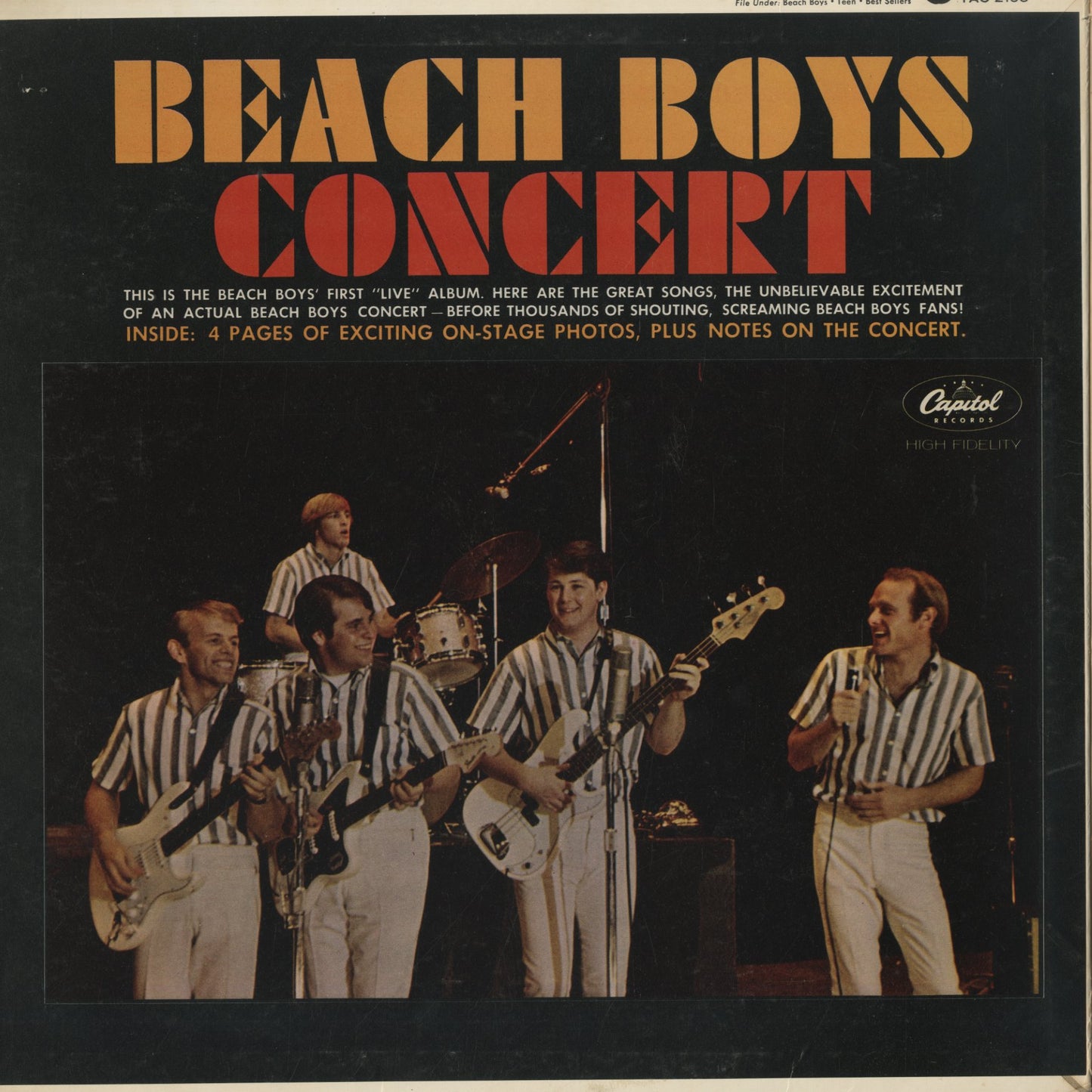 The Beach Boys / ビーチ・ボーイズ / Beach Boys Concert (TAO2198)