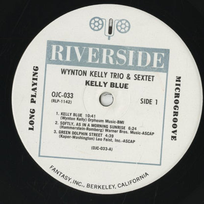 Wynton Kelly - Kelly Blue (OJC-033) LP 1982 US Riverside / OJC｜中古LP