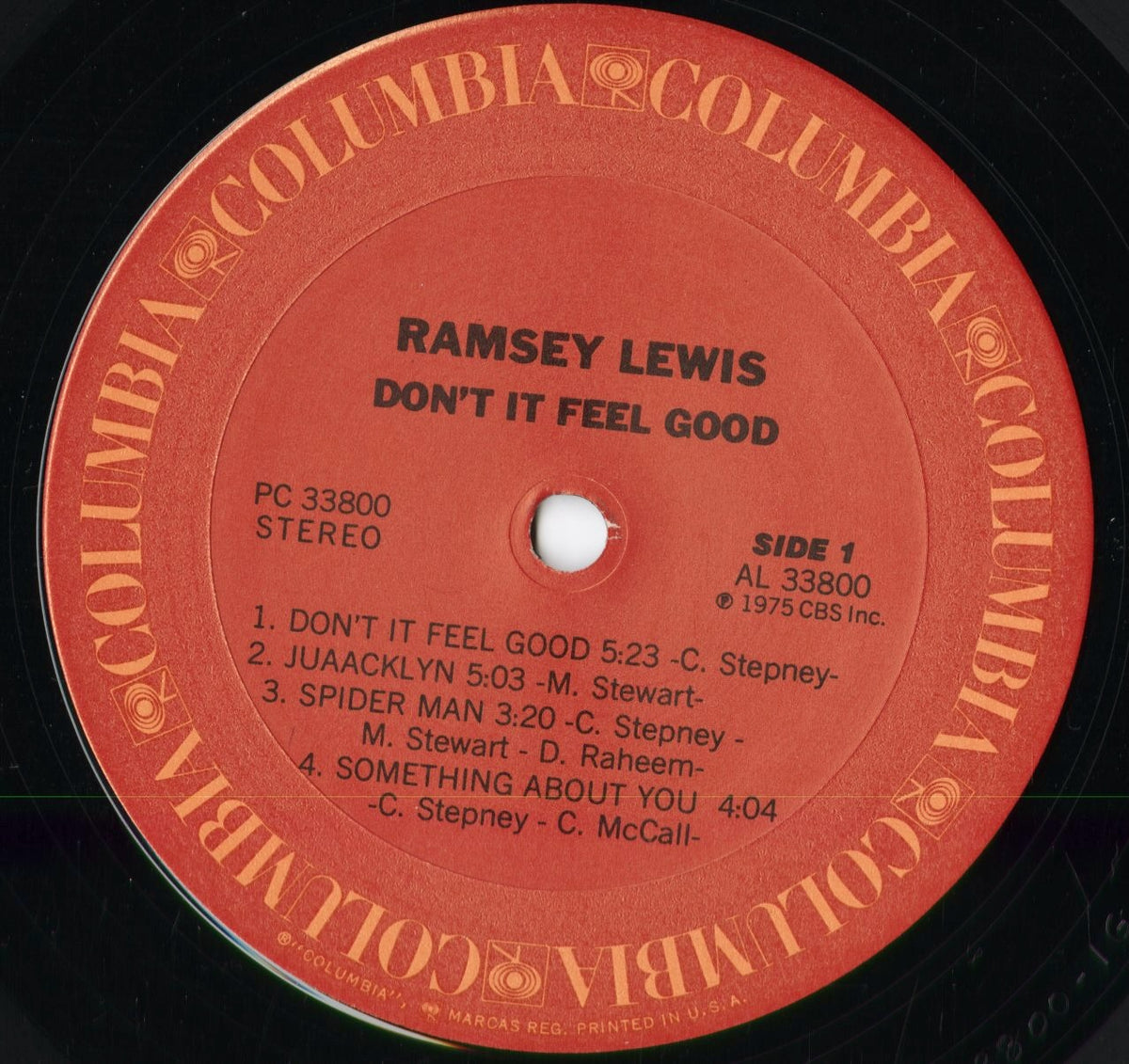 Ramsey Lewis - Don't It Feel Good (PC 33800) 1975 US Columbia｜中古LP