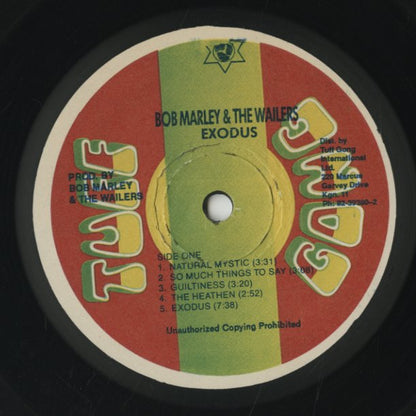 Bob Marley & The Wailers / ボブ・マーリー＆ウェイラーズ / Exodus (422-846 208-1)