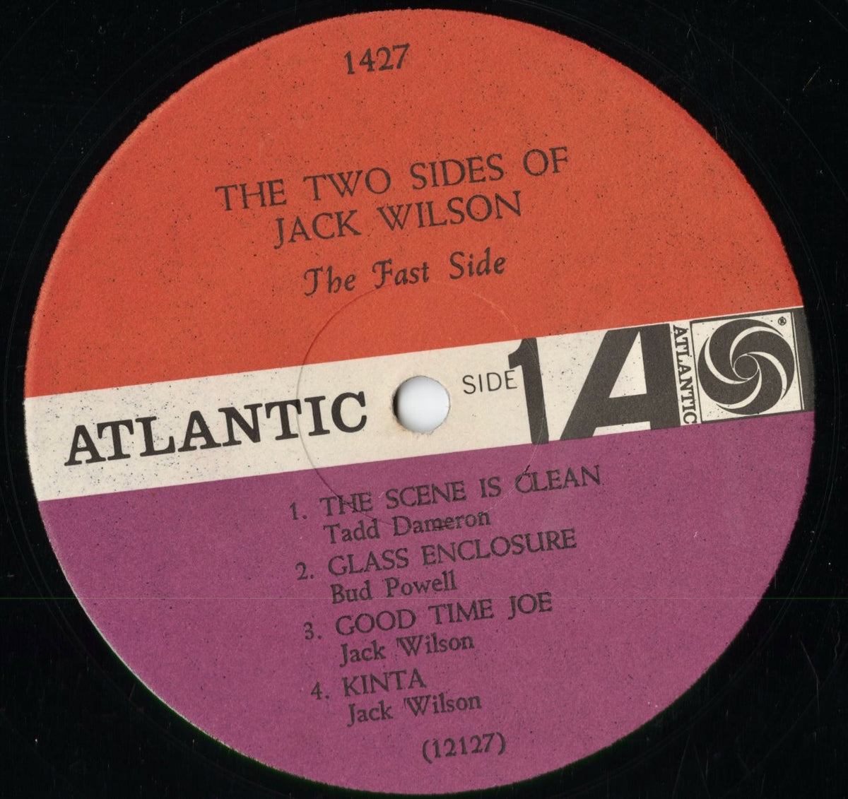 Jack Wilson - The Two Sides Of Jack Wilson (1427) 1964 US Atlantic｜中古LP