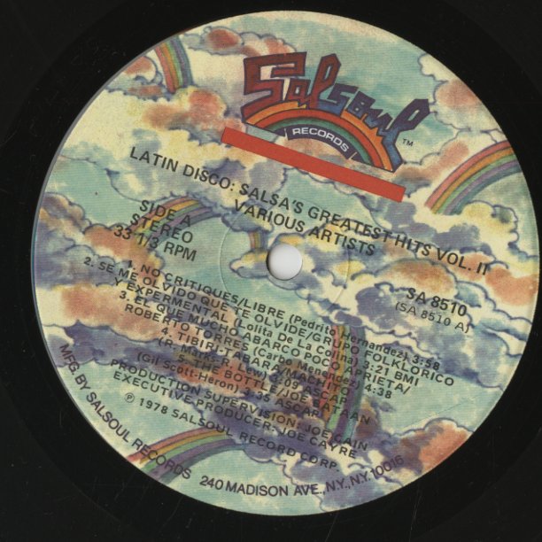 V.A./ Latin Disco - Salsa's Greatest Hits Vol.II (SA 8510)