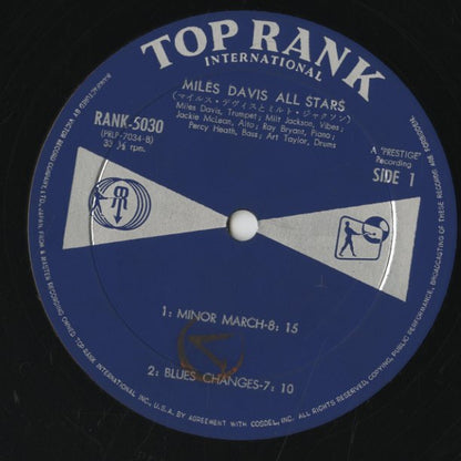Miles Davis / マイルス・デイヴィス / Miles Davis All Star Sextet / Quintet (RANK5030)