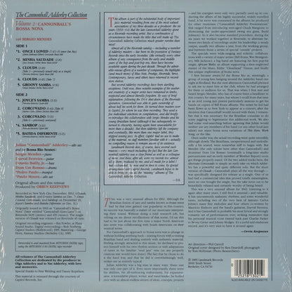 Cannonball Adderley / キャノンボール・アダレイ / Cannonball’s Bossa Nova (LLP1302)
