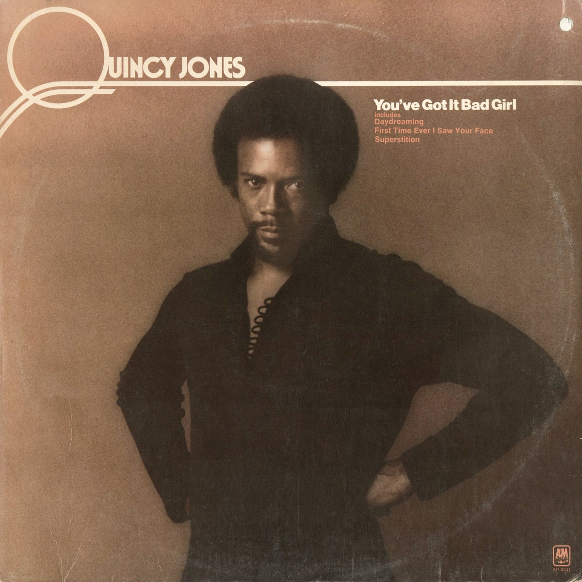 Quincy Jones - You've Got It Bad Girl (SP 3041) 1973 US A&M｜中古LP